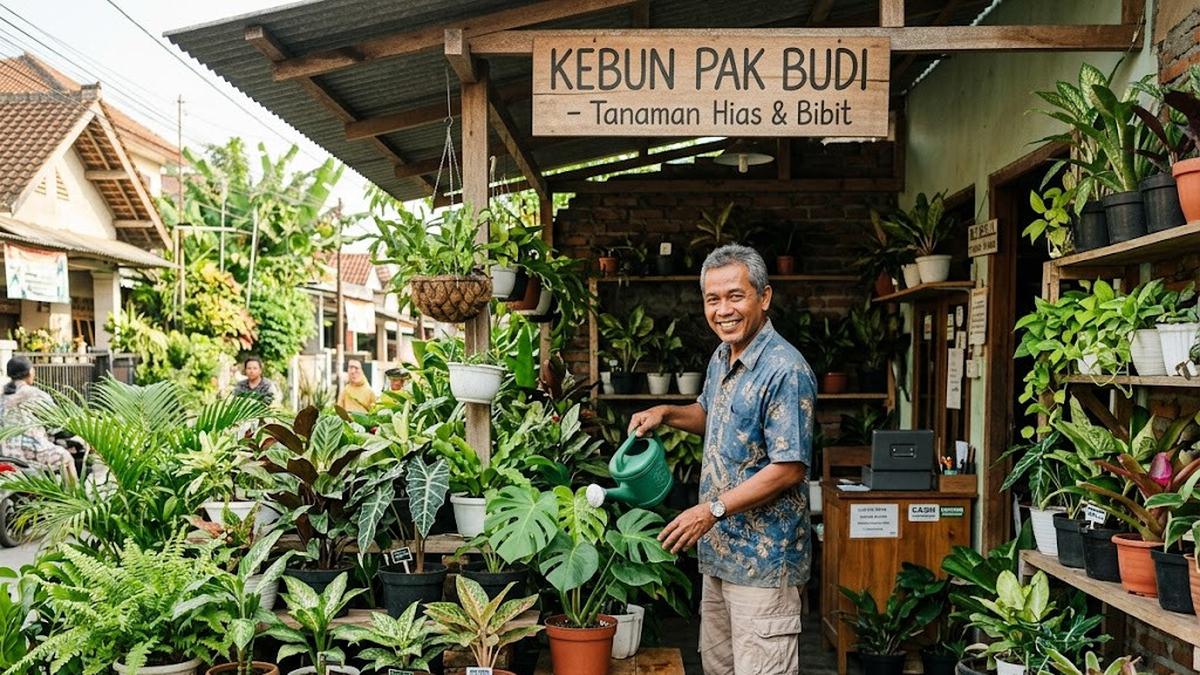 10 Ide Jualan Tanaman Hias untuk Pensiunan Usia 50 Tahun, Usaha Santai yang Menghasilkan