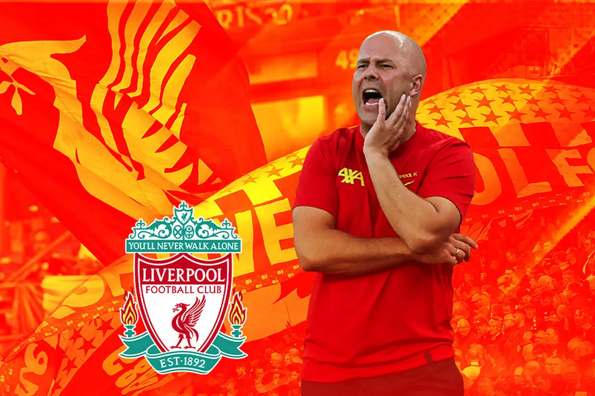 Liverpool - Ilustrasi Arne Slot Formasi 4-2-4