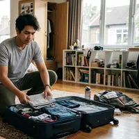 Packing barang (AI Generated)