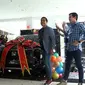 Kepala Cabang Honda Arista Ringroad Medan, Riza Suryan Putra (tengah) pada pelincuran All New Honda HR-V