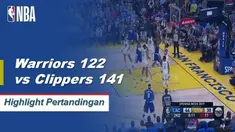 Berita video highlights NBA 2019-2020 antara Golden State Warriors melawan LA Clippers yang berakhir dengan 122-141, Kamis (24/10/2019).