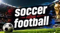 Ilustrasi sepak bola: soccer, football, Piala Dunia 2026. (Foto by ChatGPT)