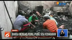 Akibat kebakaran di Tambora, sekitar 44 keluarga harus kehilangan tempat tinggal. Untuk sementara, kini mereka tinggal di posko pengungsian.