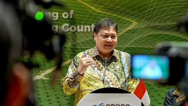 Menteri Koordinator Bidang Perekonomian Republik Indonesia Airlangga Hartarto hadir dalam Pertemuan Menteri Council of Palm Oil Producing Countries (CPOPC) ke-11 yang berlangsung pada di Kuala Lumpur, Malaysia, Rabu (17/5/2023). (Dok Kemenko Perekonomian)