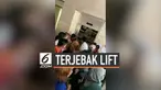 12 orang terjebak di dalam lift Kantor Wali Kota Jakarta Timur. Diduga lift anjlok dan mati karena kelebihan muatan.
