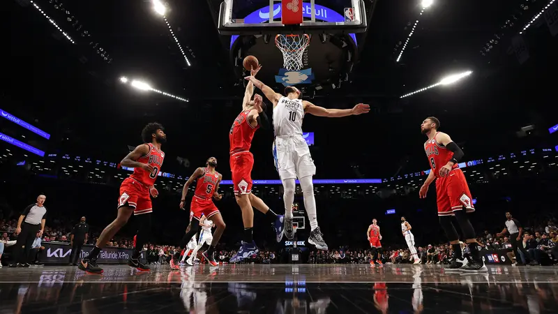 Duel sengit Brooklyn Nets melawan Chicago Bulls di NBA 2022/2023