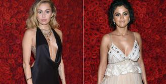 Miley Cyrus sepertinya marah atas komentar Stefano Gabbana yang mengatakan bahwa Selena Gomez adalah wanita yang jelek. (iHeartRadio)