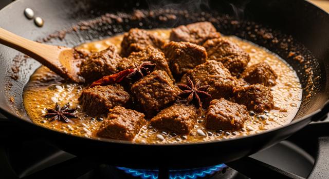 3. Memasukkan Daging