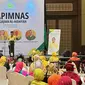 Rapat Pimpinan Nasional (Rapimnas) Organisasi sayap Partai Golkar Pengajian Al Hidayah di di Hotel Sultan, Jakarta. (Liputan6.com/Nanda Perdana Putra)