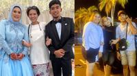 Aksi kompak istri dan mantan kekasih suami makan bareng. (Sumber: mStar)