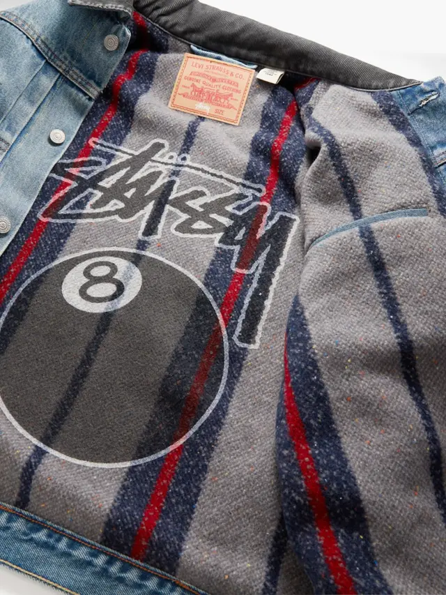 Jaket Trucker Type II Stüssy & Levi’s®