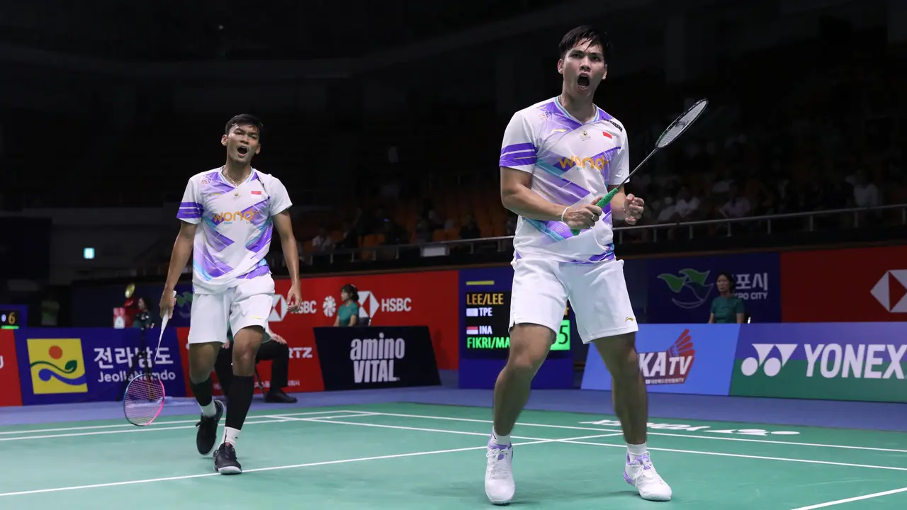 Muhammad Shohibul Fikri/Daniel Marthin - Korea Open 2024 - Bulu Tangkis