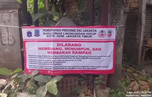 Kondisi Terkini TPS Liar Kramat Jati Usai Petugas Damkar Meninggal