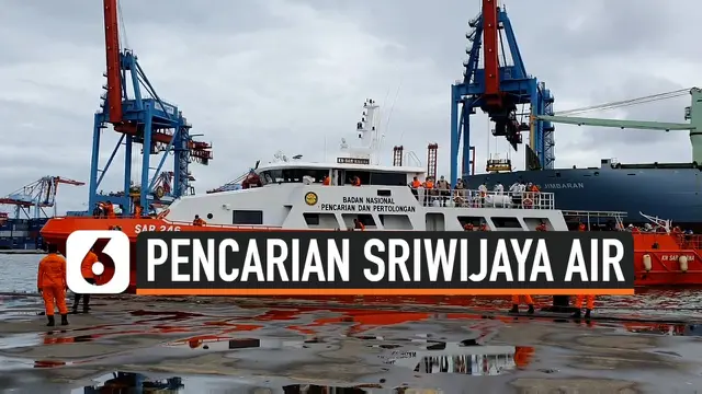 VIDEO: Cuaca Buruk Pencarian Korban Sriwijaya Air SJ 182 Dihentikan
