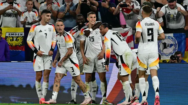 Bungkam Denmark, Die Mannschaft Melaju ke Babak 8 Besar Euro 2024