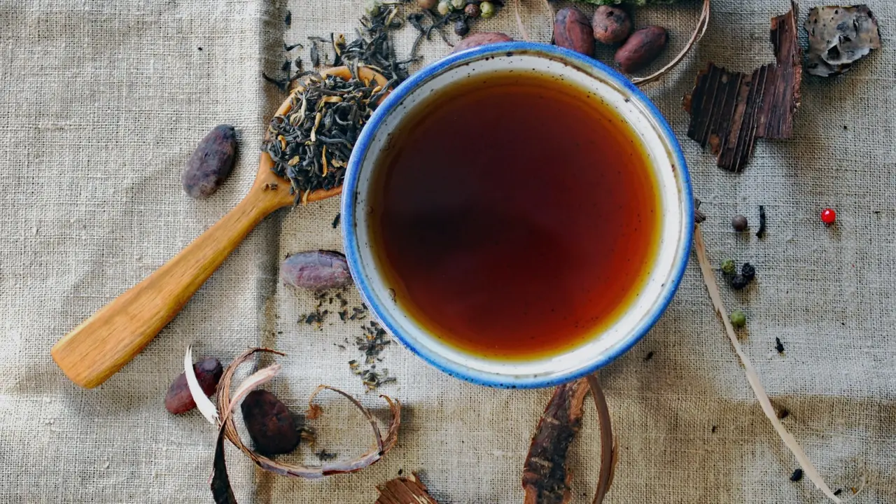 Ilustrasi teh oolong