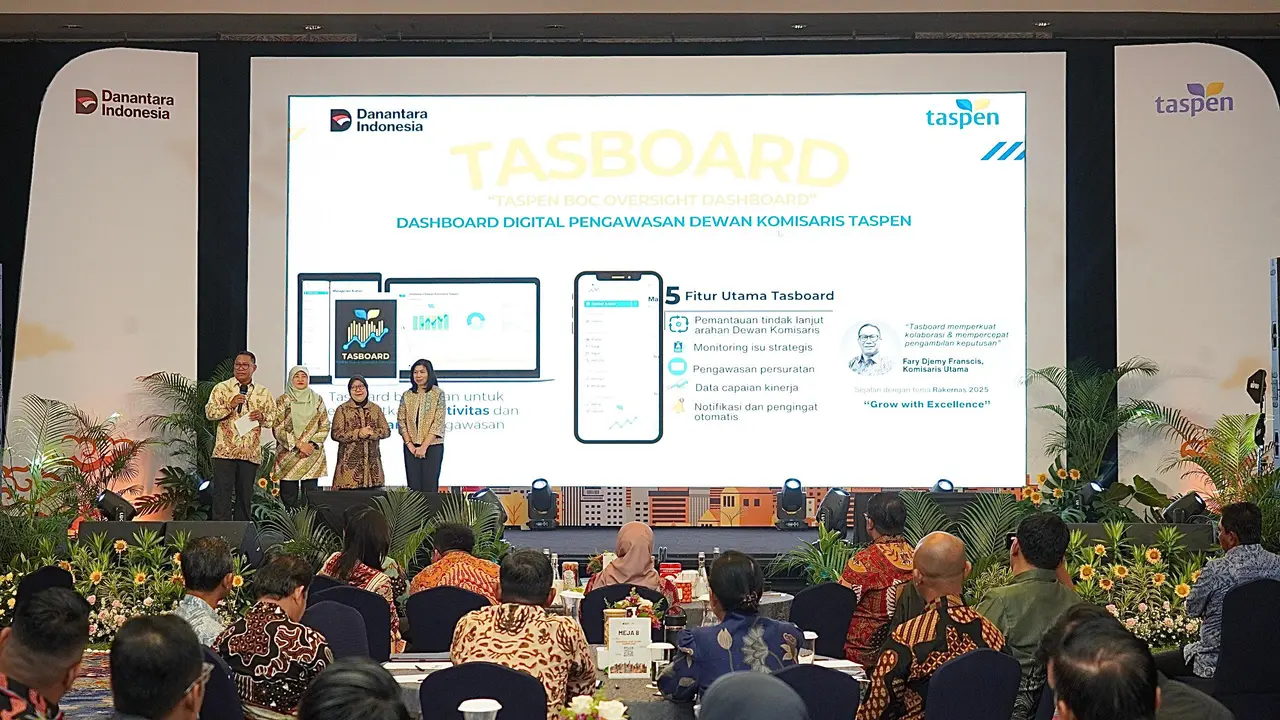 Dewan Komisaris TASPEN Luncurkan TASBOARD, Perkuat Transparansi dan Efektivitas Pengawasan