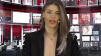 Demi rating, stasiun televisi di Albania mengharuskan para presenter beritanya untuk tampil tanpa bra dan baju terbuka. Sumber: New York Post.com.