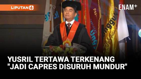 Tertawa! Menko Yusril Blak-blakan: Pernah Jadi Capres 98 Disuruh Mundur Amien Rais