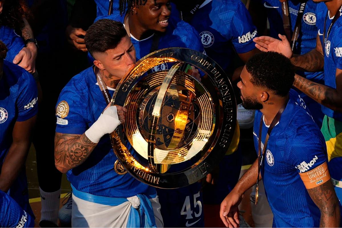FOTO: Chelsea Bungkam PSG 3-0, Raih Trofi Kedua Piala Dunia Antarklub