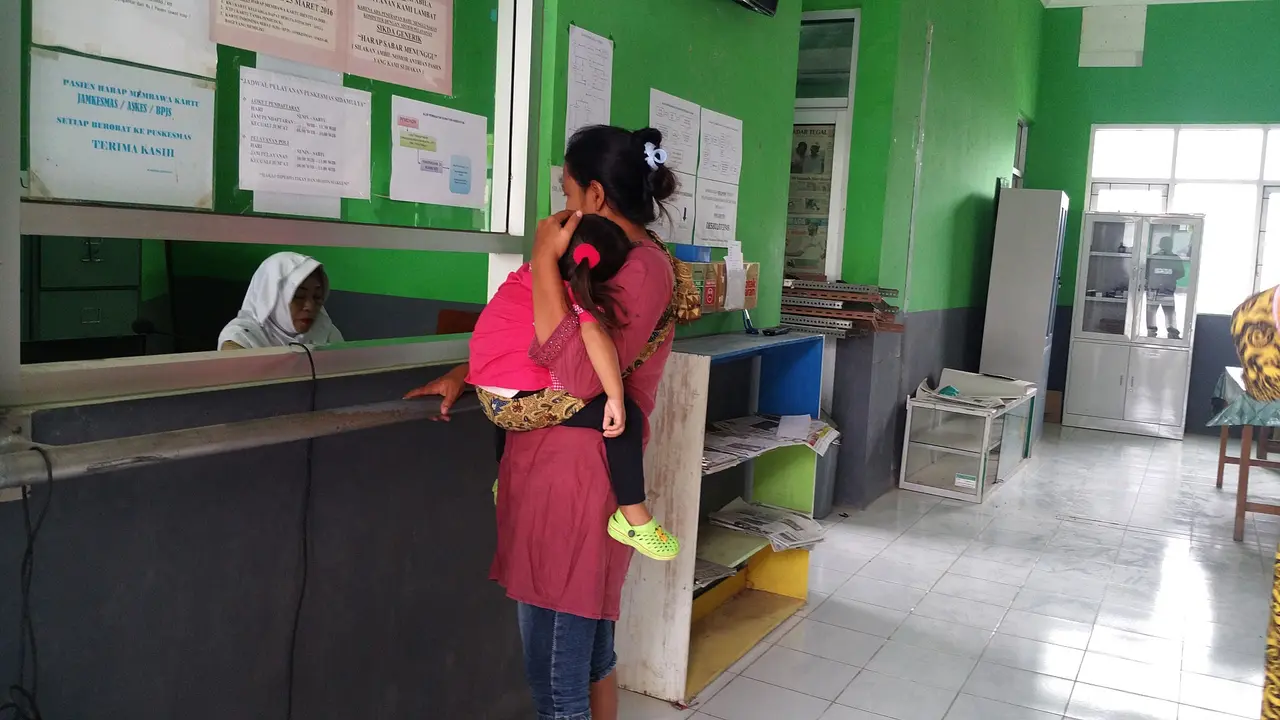Bayi ditelantarkan puskesmas