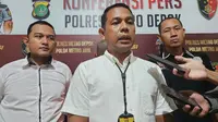 Kasat Reskrim Polres Metro Depok, Kompol Suardi Jumaing. (Liputan6.com/Dicky Agung Prihanto)