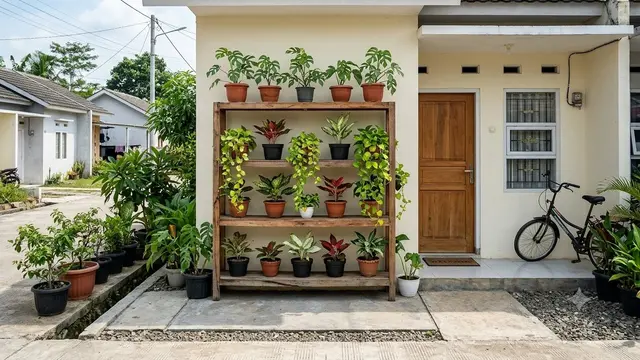 Ide Taman Kecil Murah Meriah untuk Rumah Subsidi