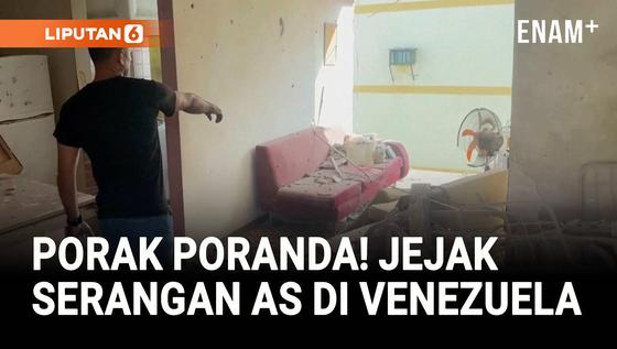 Porak Poranda! Jejak Serangan AS Usai Maduro Ditangkap