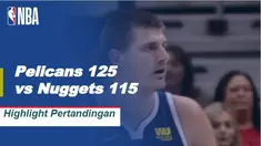Anthony Davis turun 40 poin, Julius Randle menambah 21 poin dan 10 rebound ketika Pelicans menjatuhkan Nuggets, 125-115.