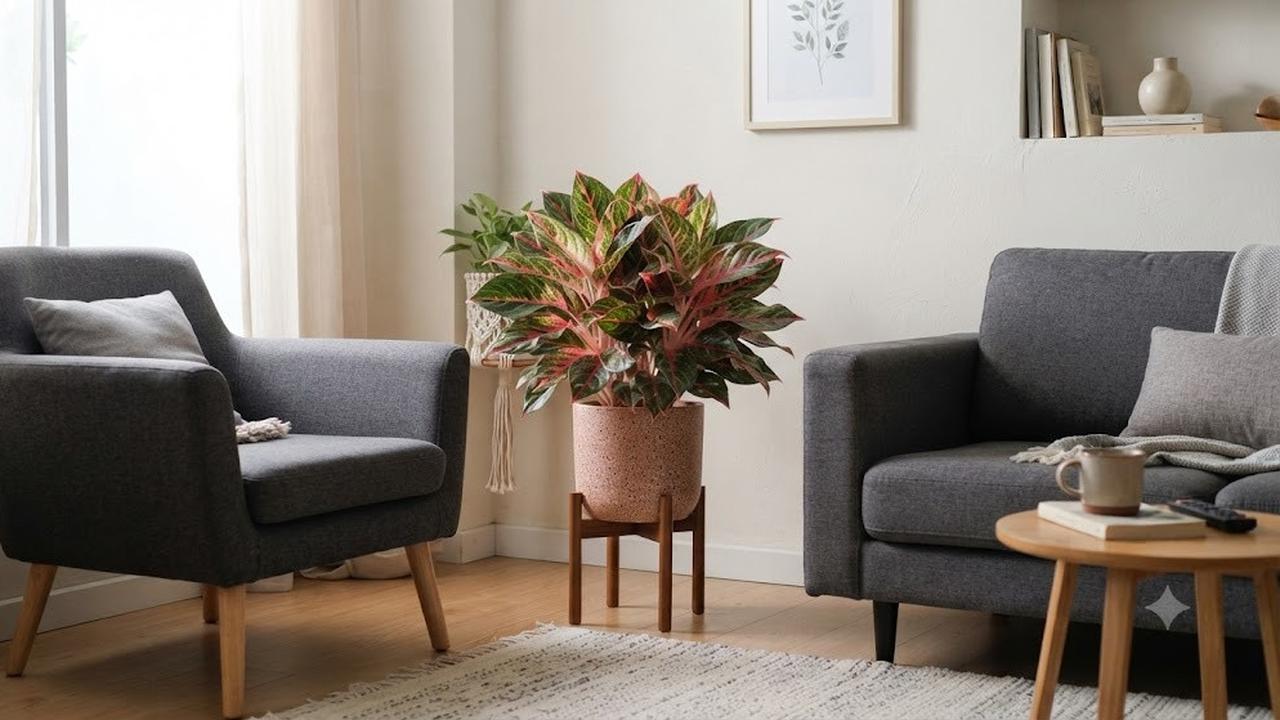 Bunga Aglaonema (AI Generated)