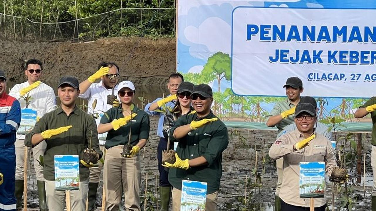 Tahukah Anda Berapa Banyak? Pertamina Tanam 800 Mangrove di Kilang Cilacap, Wujud Komitmen Lingkungan