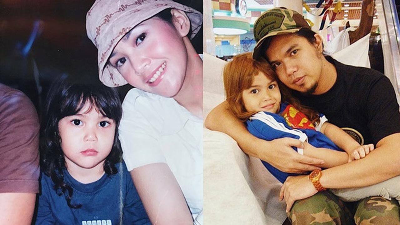 6 Potret Masa Kecil El Rumi, Menggemaskan dengan Rambut Gondrong