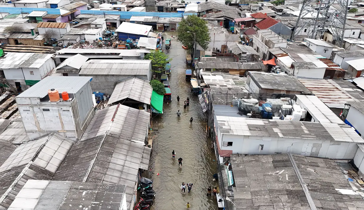 Wilayah-wilayah ini berada di Jakarta Utara dan Kepulauan Seribu. (merdeka.com/Arie Basuki)