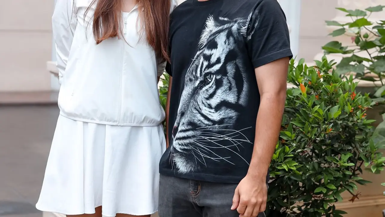Jacqueline Wijaya bersama Alshad Ahmad