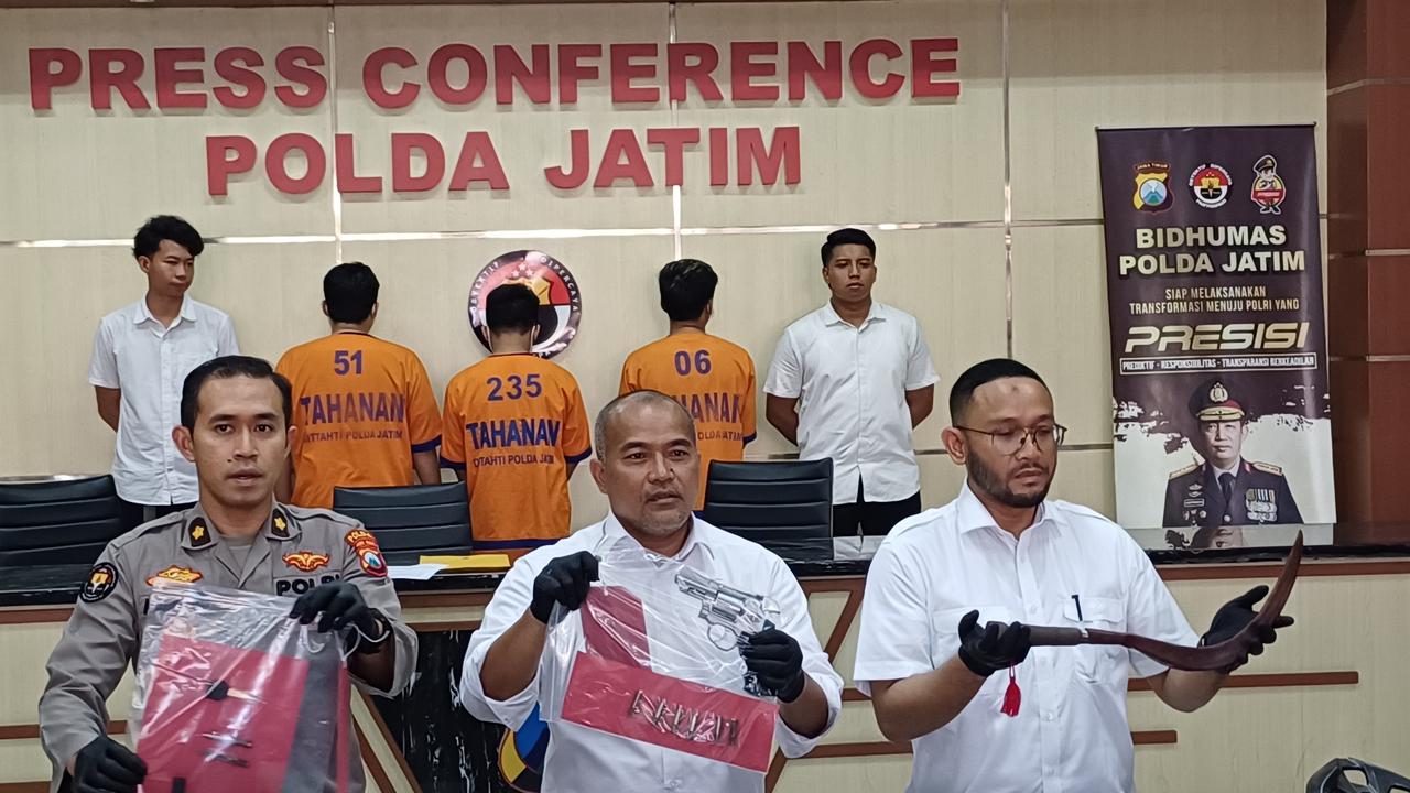 Bandit Spesialis Curanmor Bersenpi Antarkota di Jatim Diringkus Polisi, Begini Aksinya