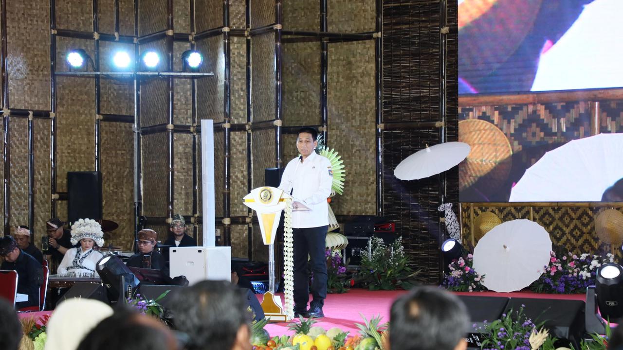 Wamendagri Wiyagus dalam acara Musrenbang RKPD Provinsi Jabar Tahun 2027