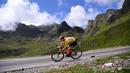 Pembalap asal Slovenia ini berhasil meraih tiga kali juara etape di etape kelima yaitu dari Change menuju Laval Espace Mayenne, etape ke-17 yaitu dari Muret menuju Saint-Lary-Soulan Col Du Portet, dan ke-18 yaitu dari Pau menuju Luz Ardiden. (Foto: AFP/Anne-Christine Poujoulat)