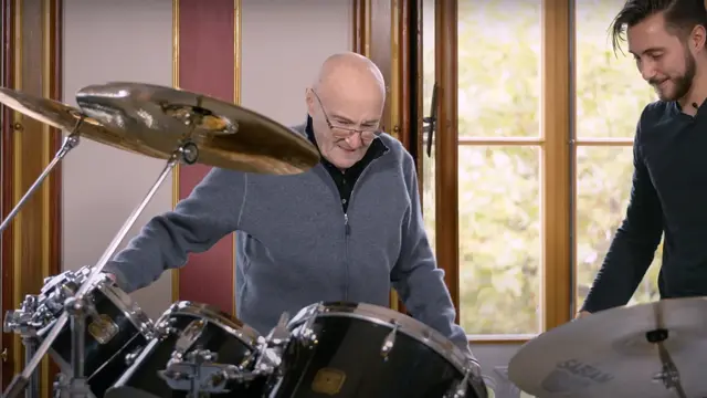 Phil Collins dan Putranya