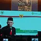 Wakil Presiden (Wapres) Indonesia, KH Ma'ruf Amin membuka Rapat Koordinasi Nasional (Rakornas) Badan Wakaf Indonesia (BWI) di Jakarta pada 4 - 6 Desember 2023. (Liputan6.com/Muhammad Ali).