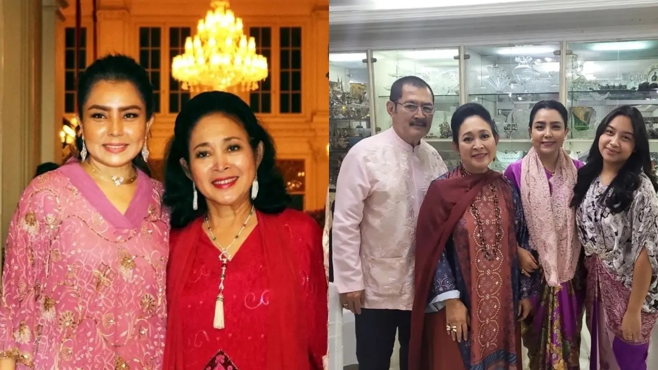 Mayangsari dan Titiek Soeharto