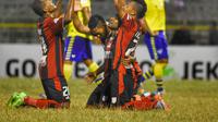 Persipura Jayapura dalam HUT ke-72 RI. (twitter.com/PERSIPURA_)