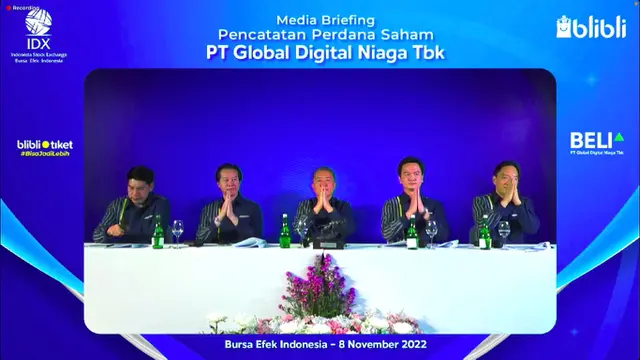 PT Global Digital Niaga Tbk (BELI) atau Blibli telah merampungkan hajat penawaran umum perdana saham (initial public offering/IPO).