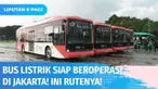 Gubernur DKI Jakarta, Anies Baswedan meluncurkan 30 unit bus listrik Transjakarta di Monumen Nasional, pada Selasa (08/03). Bus listrik akan dioperasikan di jalur umum, ini rutenya.