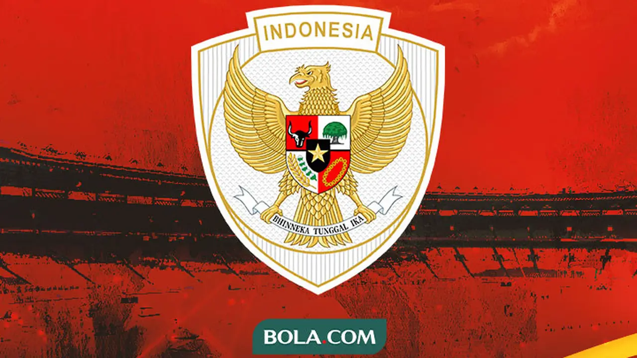 Timnas Indonesia - Logo Timnas Indonesia Nuansa Piala AFF U-16 2024