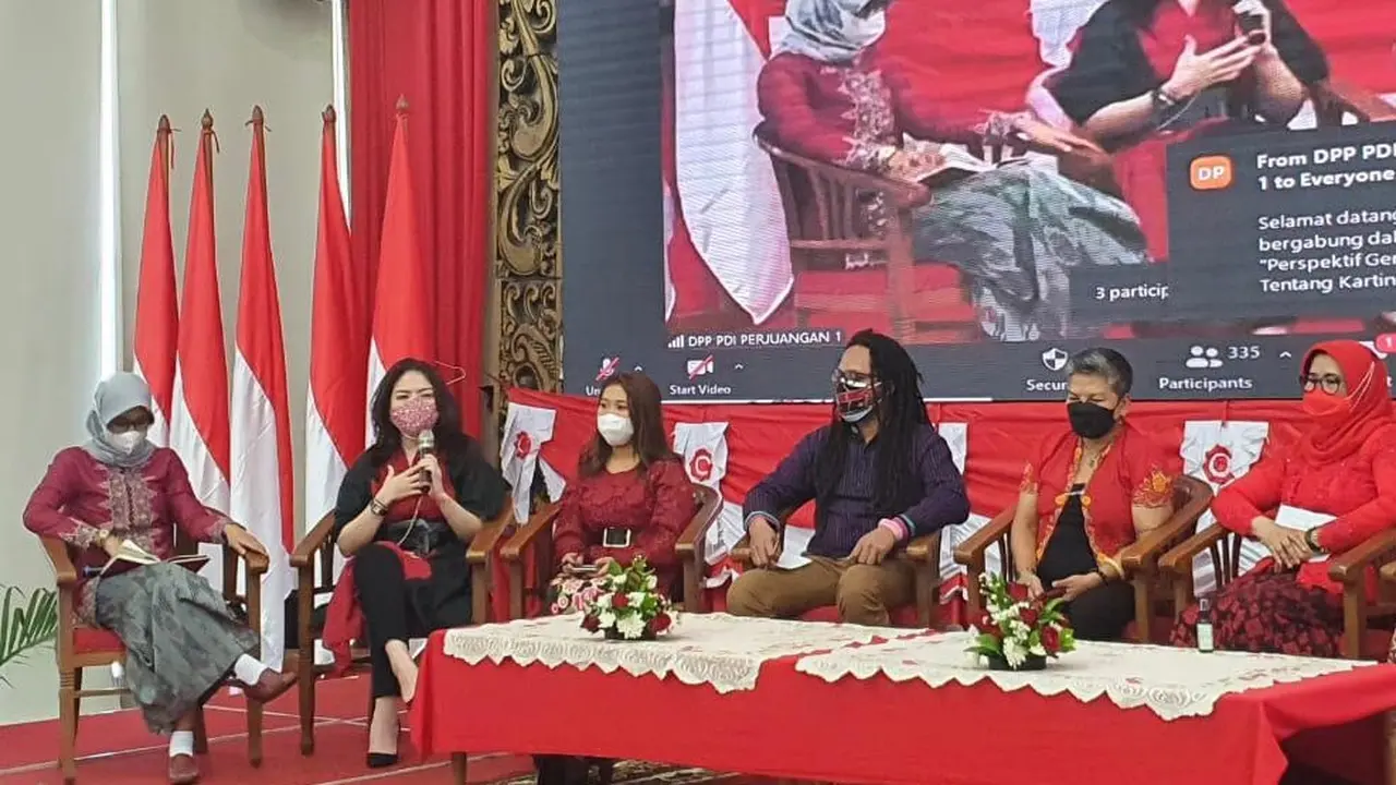 Politisi PDIP Agustina Hermanto.