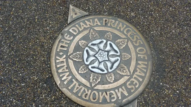 Memorial walk Putri Diana