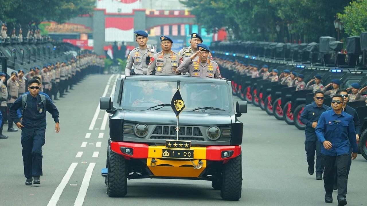 FOTO: Kapolri Buka Rakernis Brimob 2026 Tekankan Kesiapan Tugas