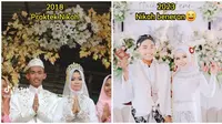 Berawal dari Praktik Nikah, Pasangan Ini Beneran Nikah. (Sumber: TikTok/@fsap___)