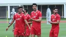 Setelah sempat absen cukup lama, kehadiran bek jangkung tersebut langsung menambah kedalaman skuad jelang FIFA Series 2026. (Bola.com/M Iqbal Ichsan)