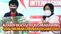 Menteri Sosial (Mensos) Tri Rismaharini atau Risma mengklarifikasi tindakannya yang telah memaksa Aldi, seorang penyandang disabilitas tunarungu wicara untuk berbicara. Hal itu dilakukan Risma dalam sebuah acara di Gedung Aneka Bhakti Kemensos, Rabu ...